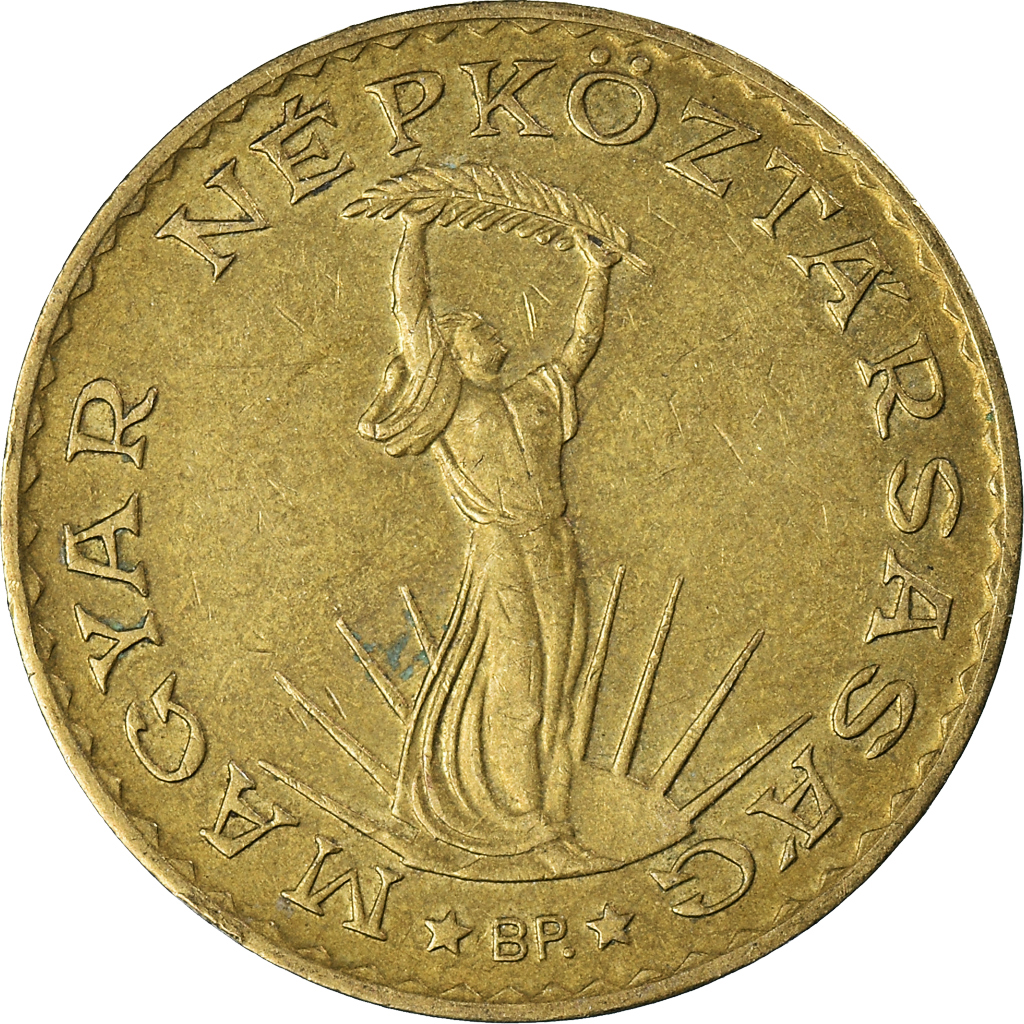 Moneda, Hungría, 10 Forint, 1986