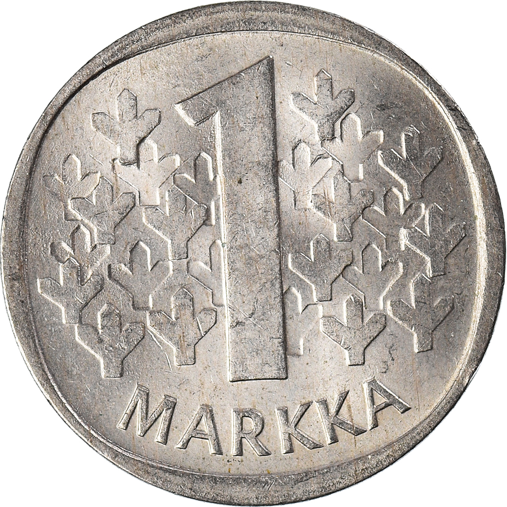 Moneda, Finlandia, Markka, 1983
