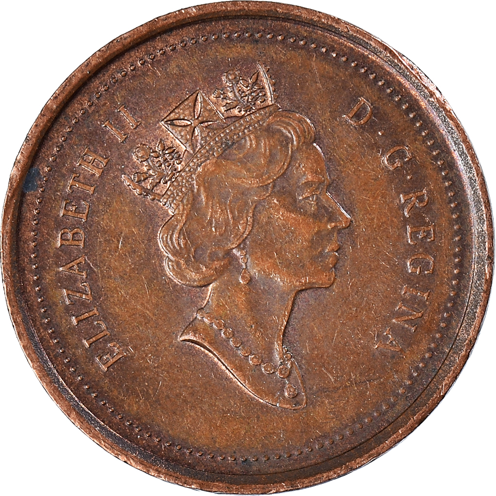Moneda, Canadá, Cent, 1998