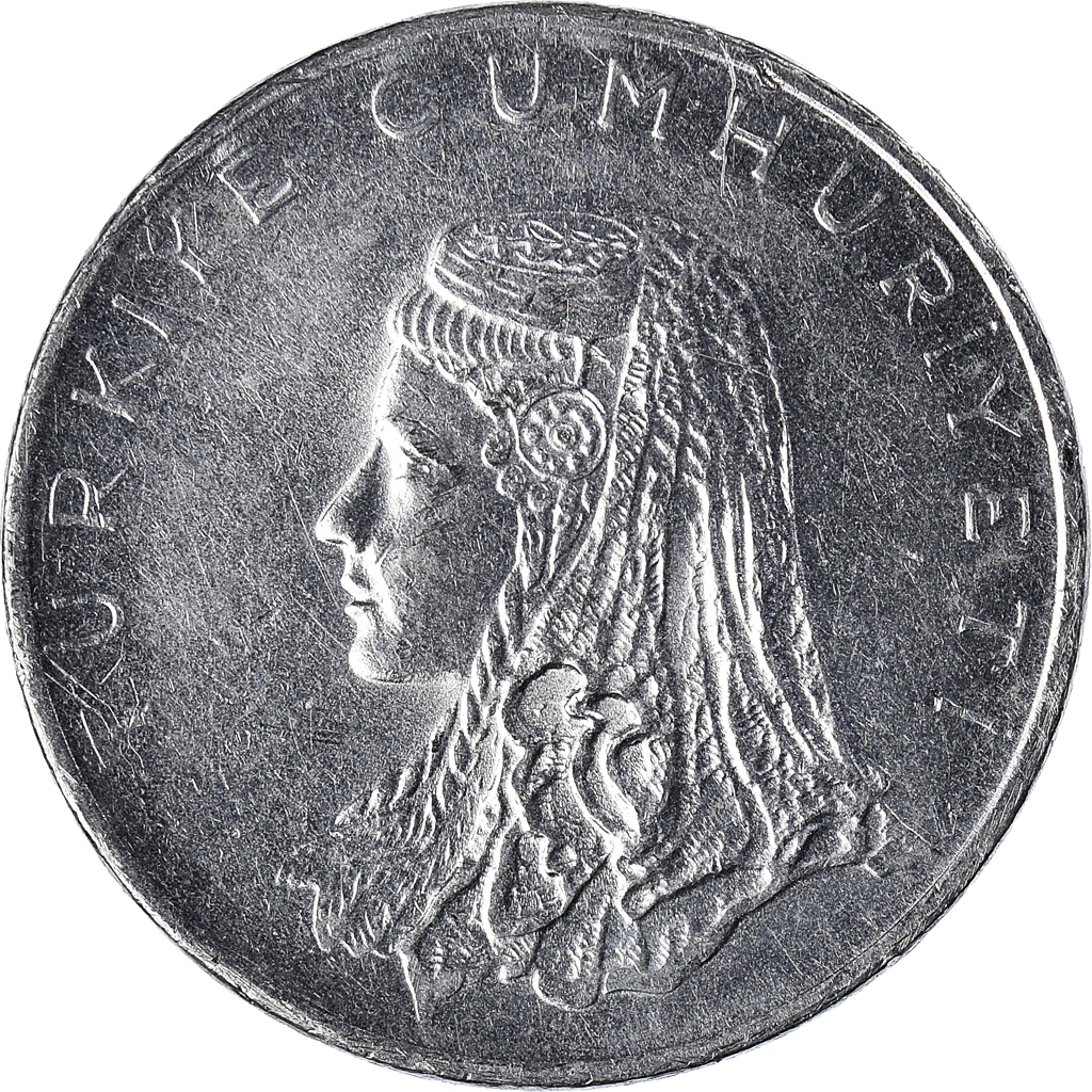 Moneda, Turquía, 50 Kurus, 1975