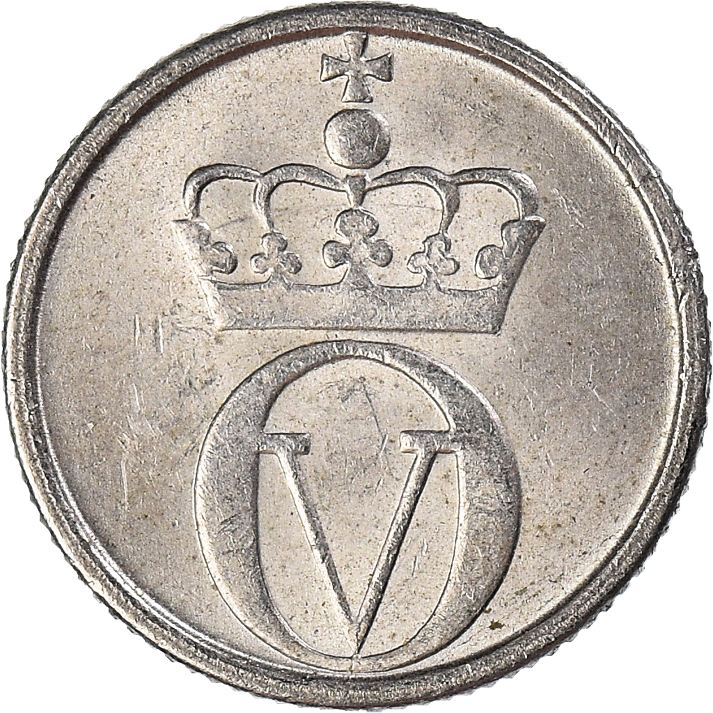 Moneda, Noruega, 10 Öre, 1960