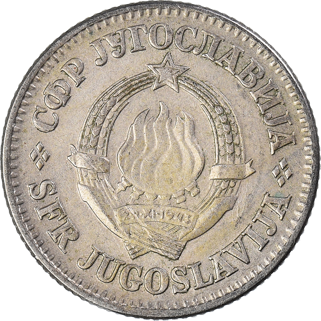 Moneda, Yugoslavia, Dinar, 1968