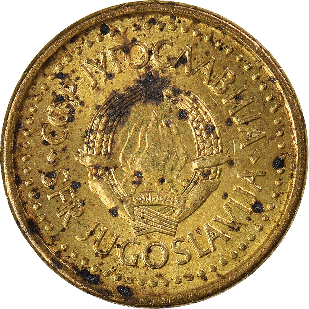 Moneda, Yugoslavia, 10 Para, 1990