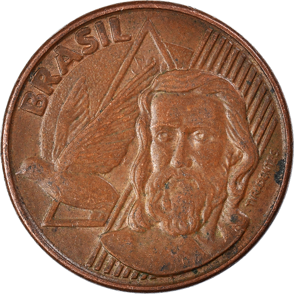 Moneda, Brasil, 5 Centavos, 2004