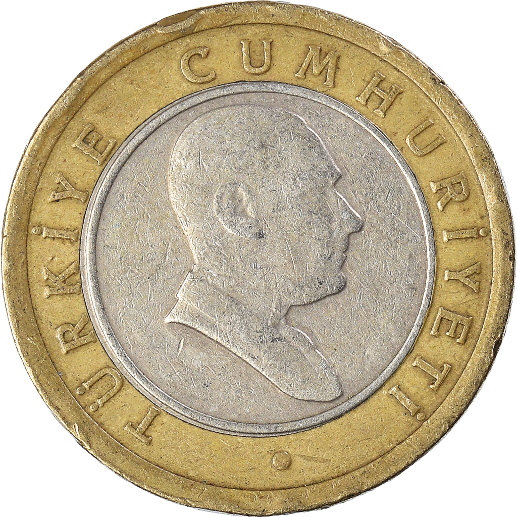Moneda, Turquía, 50 New Kurus, 2005