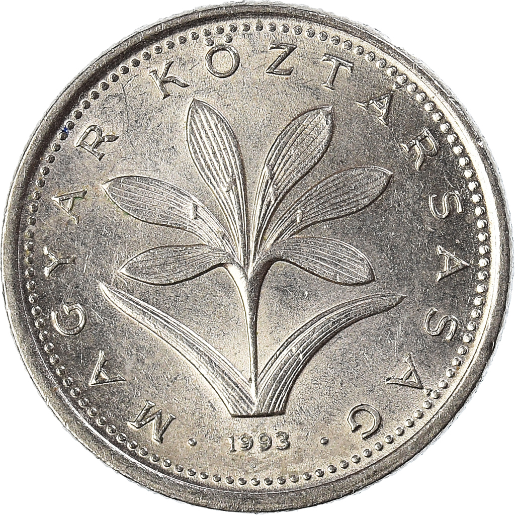 Moneda, Hungría, 2 Forint, 1993