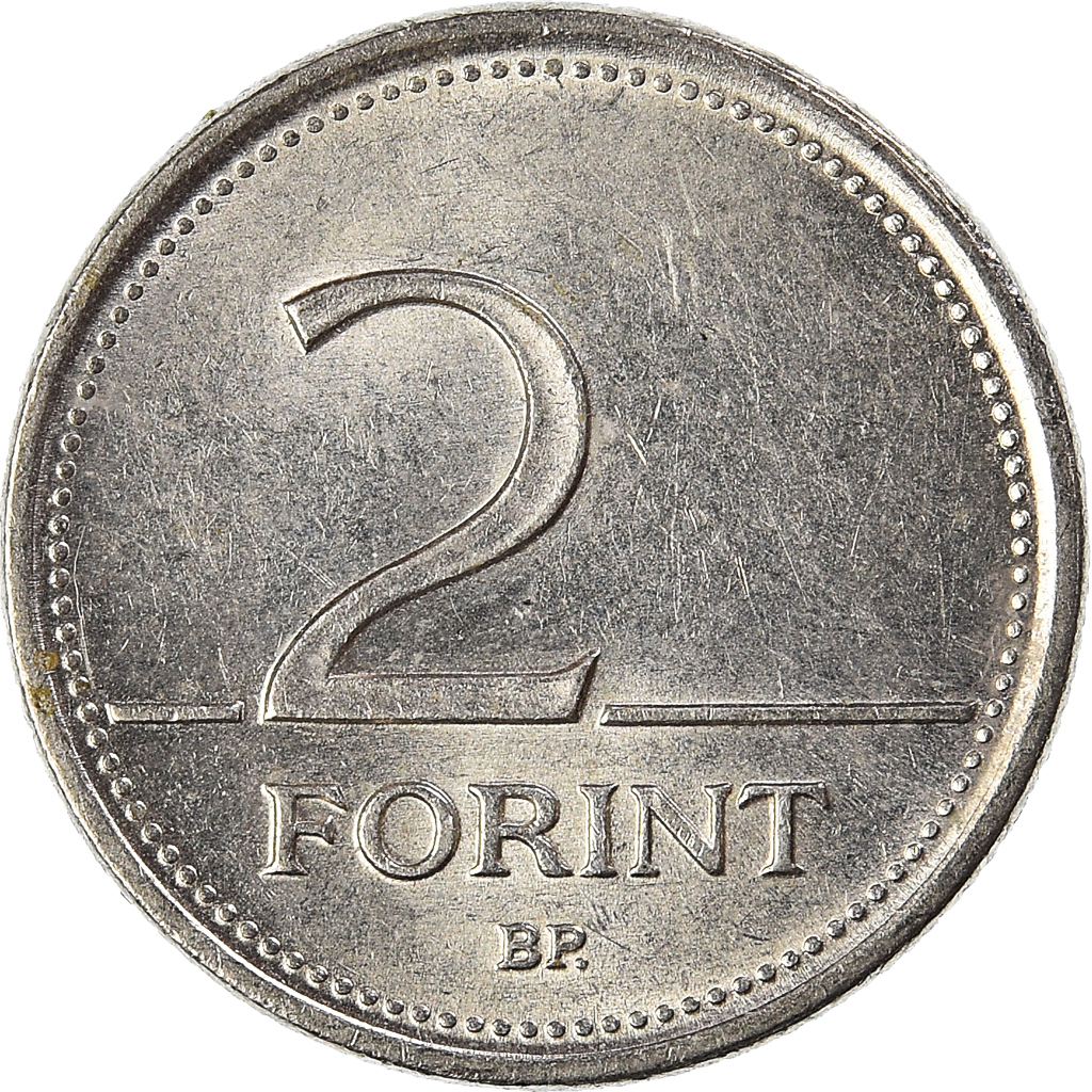 Moneda, Hungría, 2 Forint, 1993