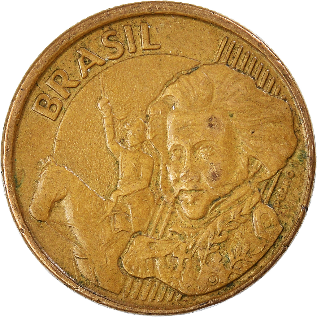 Moneda, Brasil, 10 Centavos, 2003