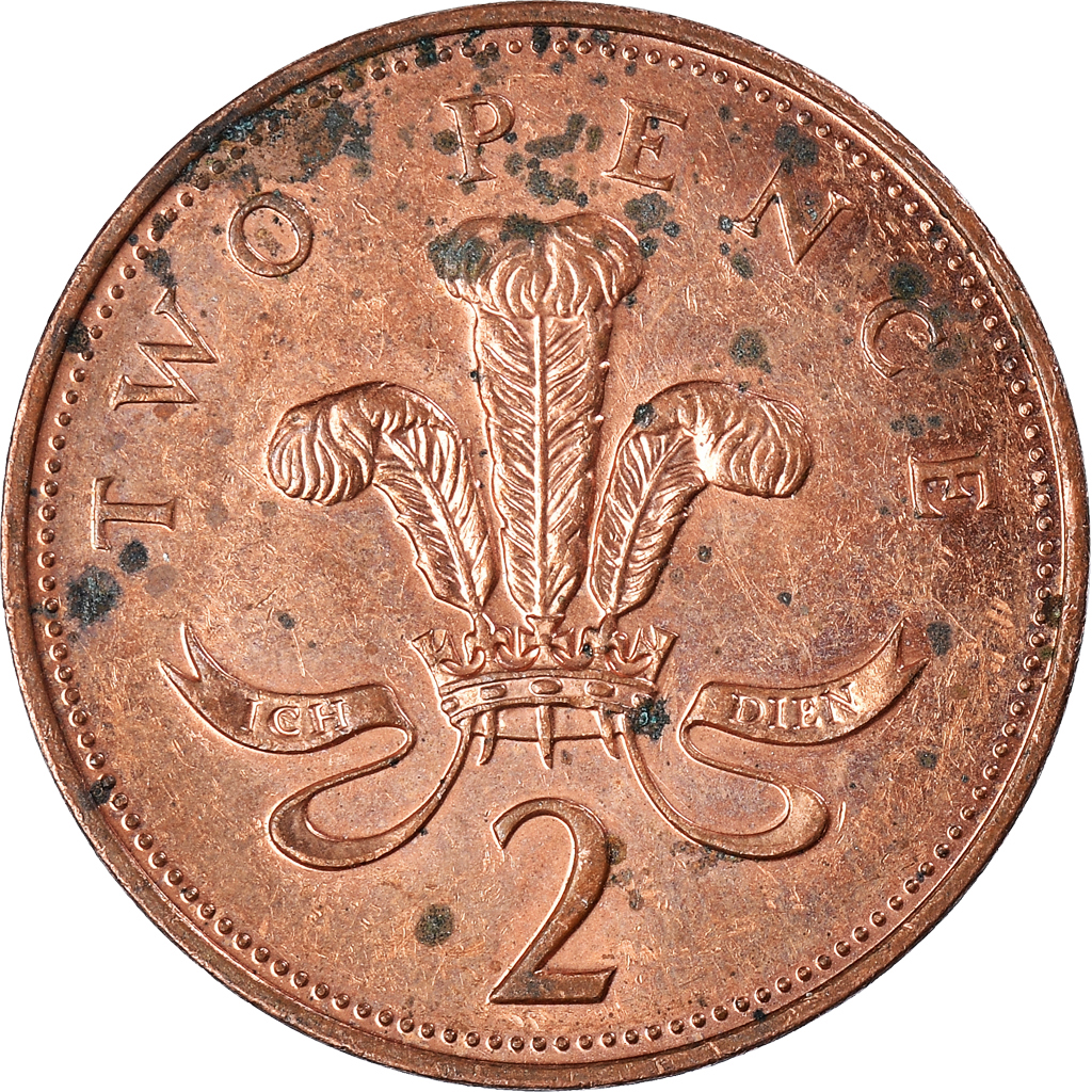 Moneda, Gran Bretaña, 2 Pence, 2004
