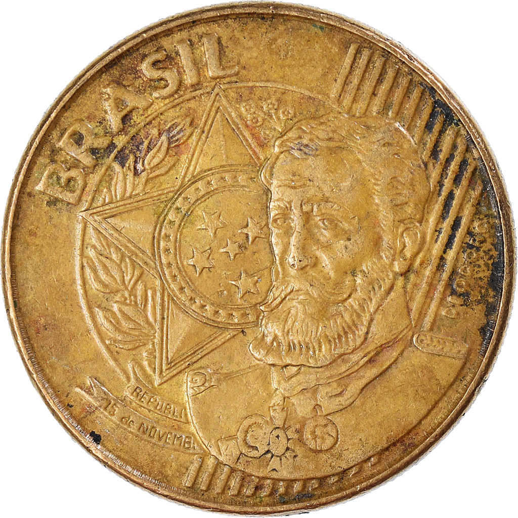 Moneda, Brasil, 25 Centavos, 2008