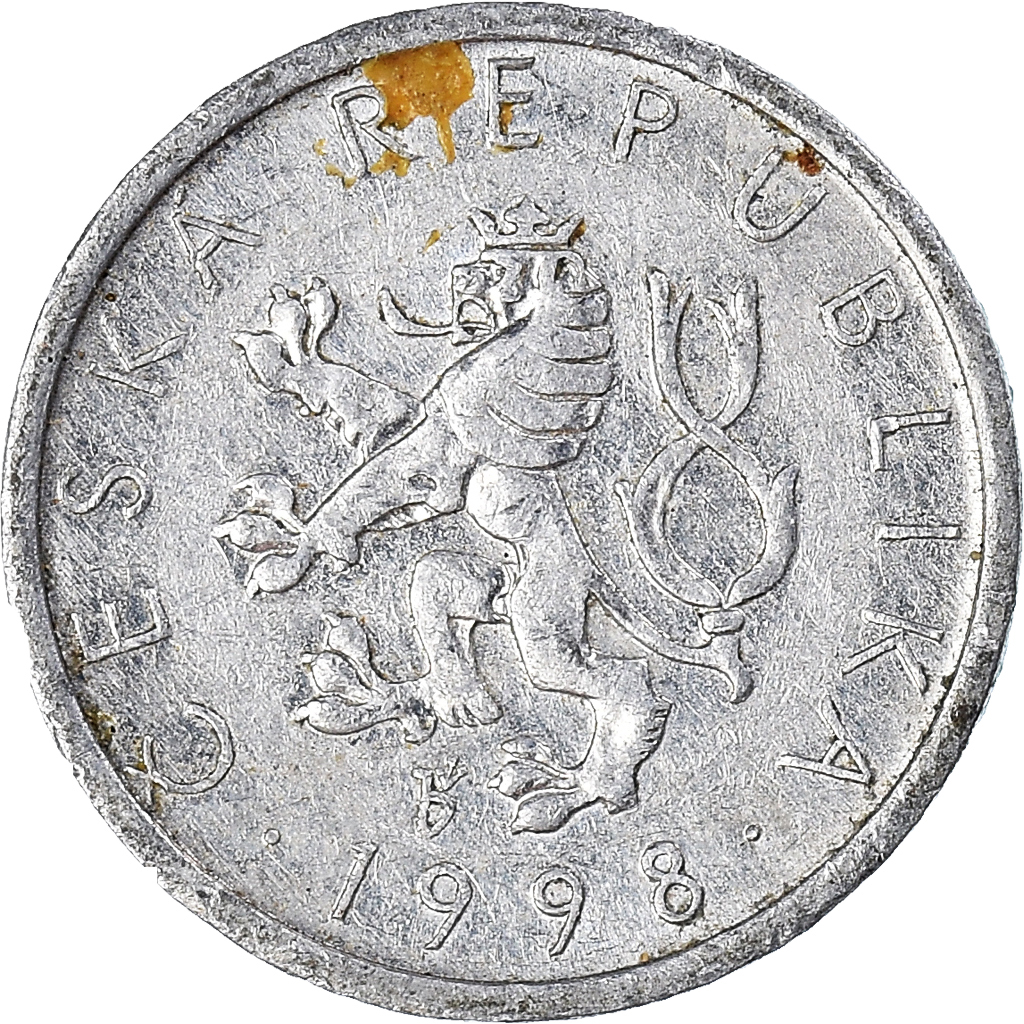 Coin, Czech Republic, 10 Haleru, 1998