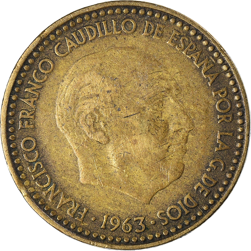 Moneda, España, Peseta, 1963-65