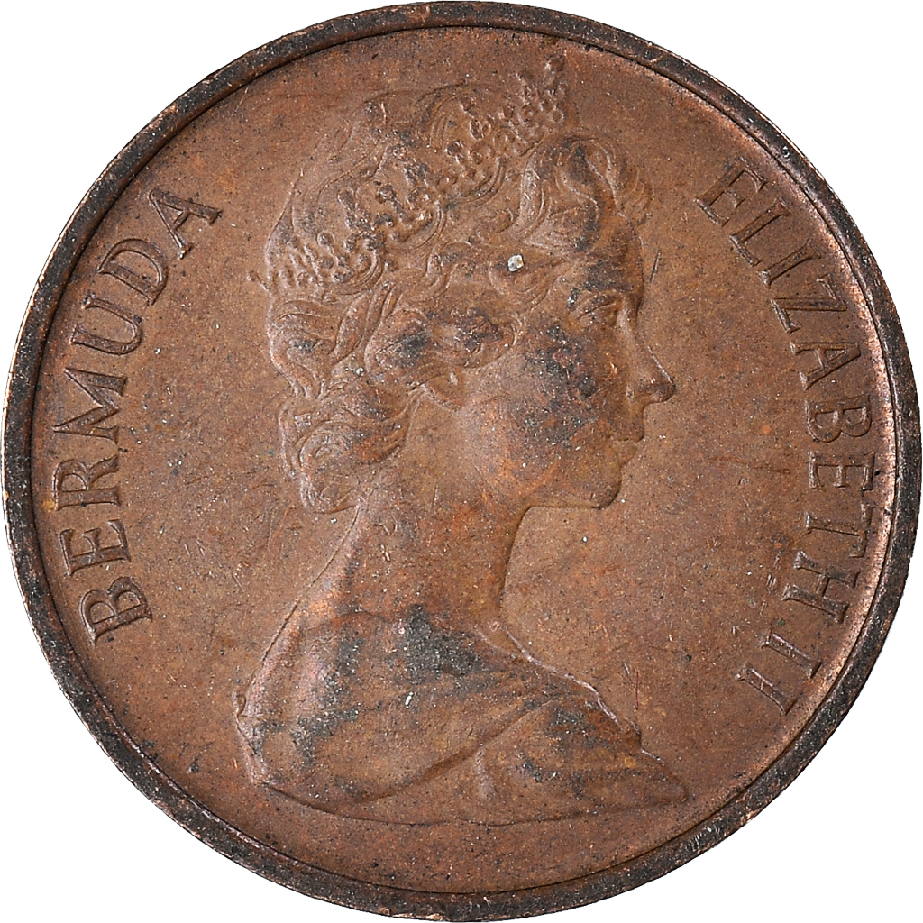 Moneda, Bermudas, Cent, 1971
