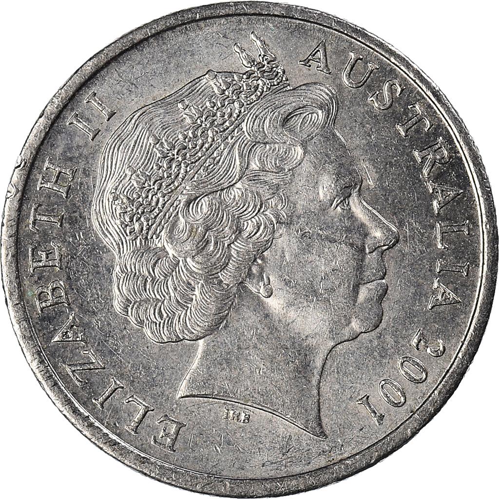 Moneda, Australia, 5 Cents, 2001