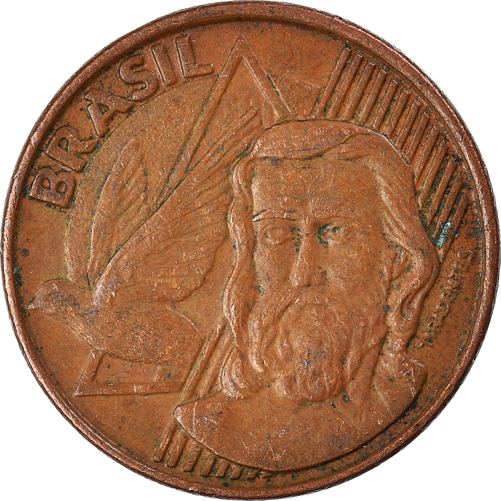 Moneda, Brasil, 5 Centavos, 2007