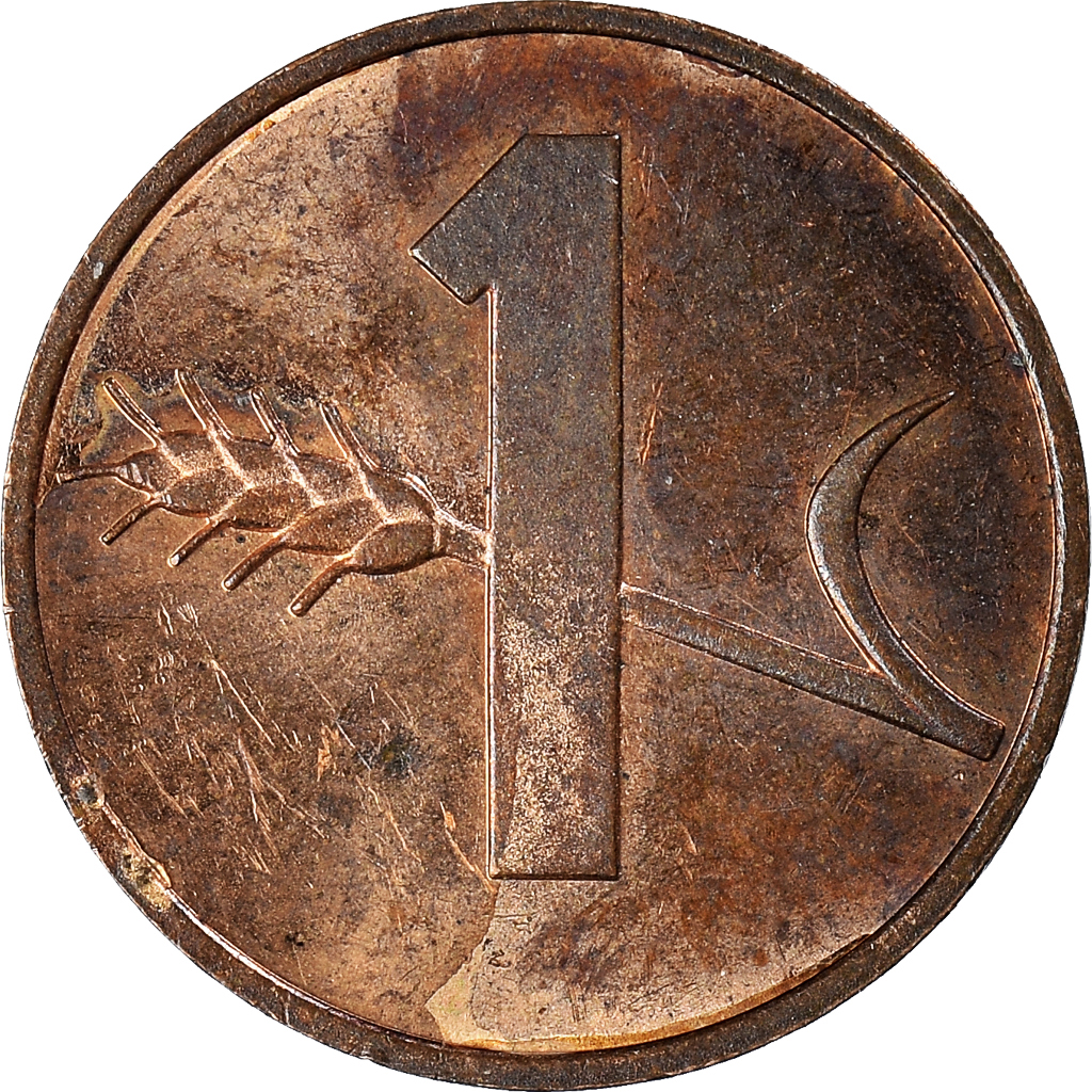 Moneda, Suiza, Rappen, 1982