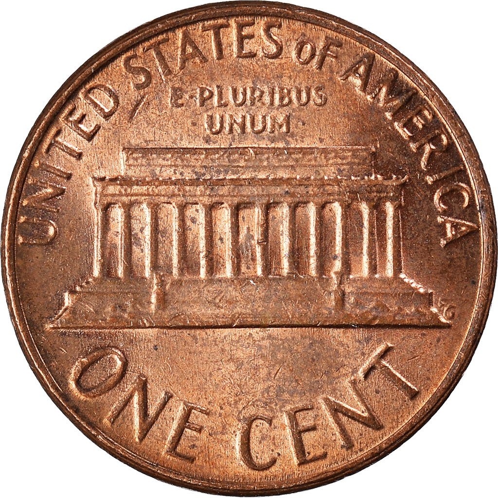 Moneda, Estados Unidos, Cent, 1977