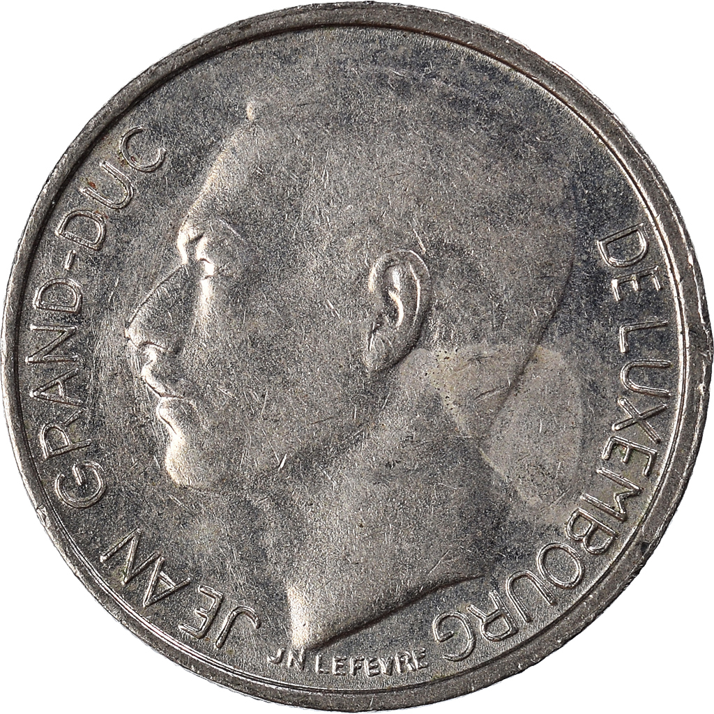 Moneda, Luxemburgo, Franc, 1980