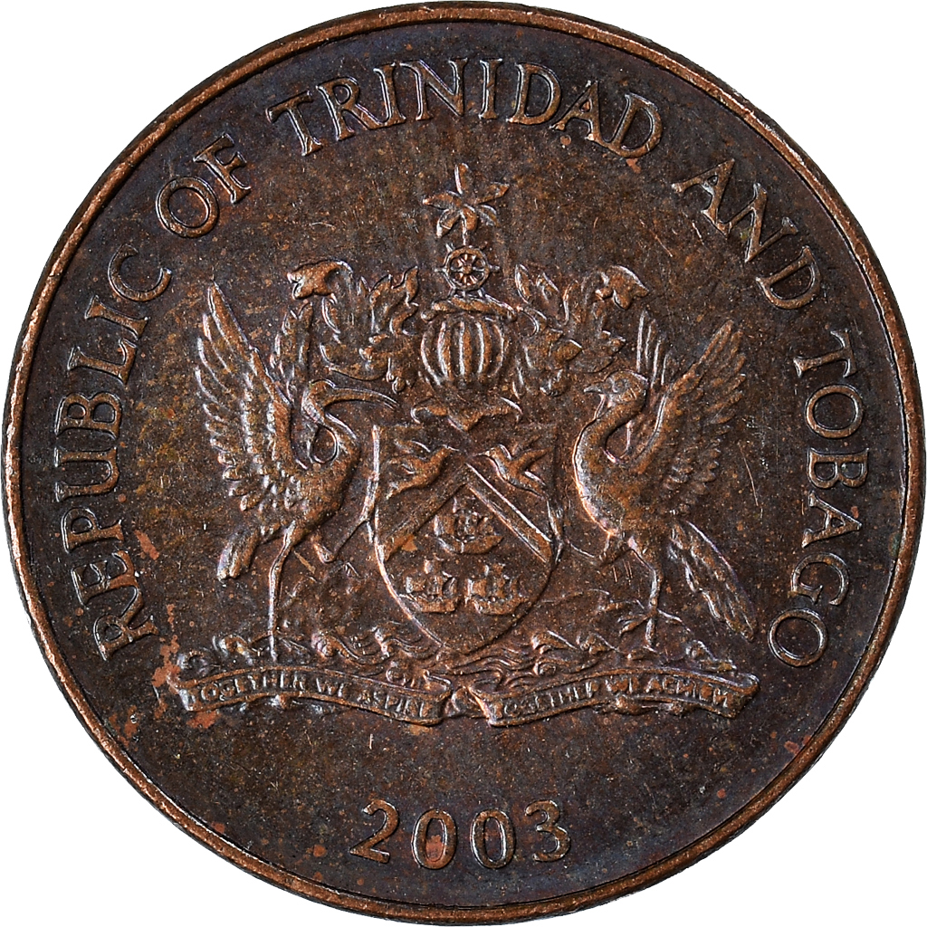 Moneda, TRINIDAD & TOBAGO, Cent, 2003