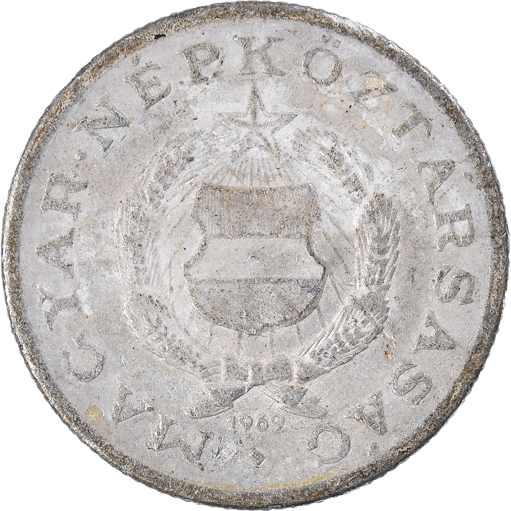 Moneda, Hungría, Forint, 1969
