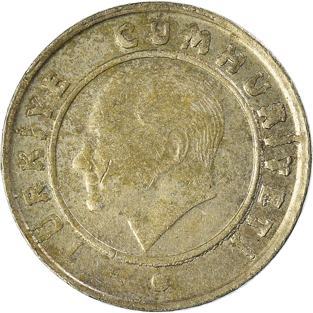 Moneda, Turquía, 5 Kurus, 2012