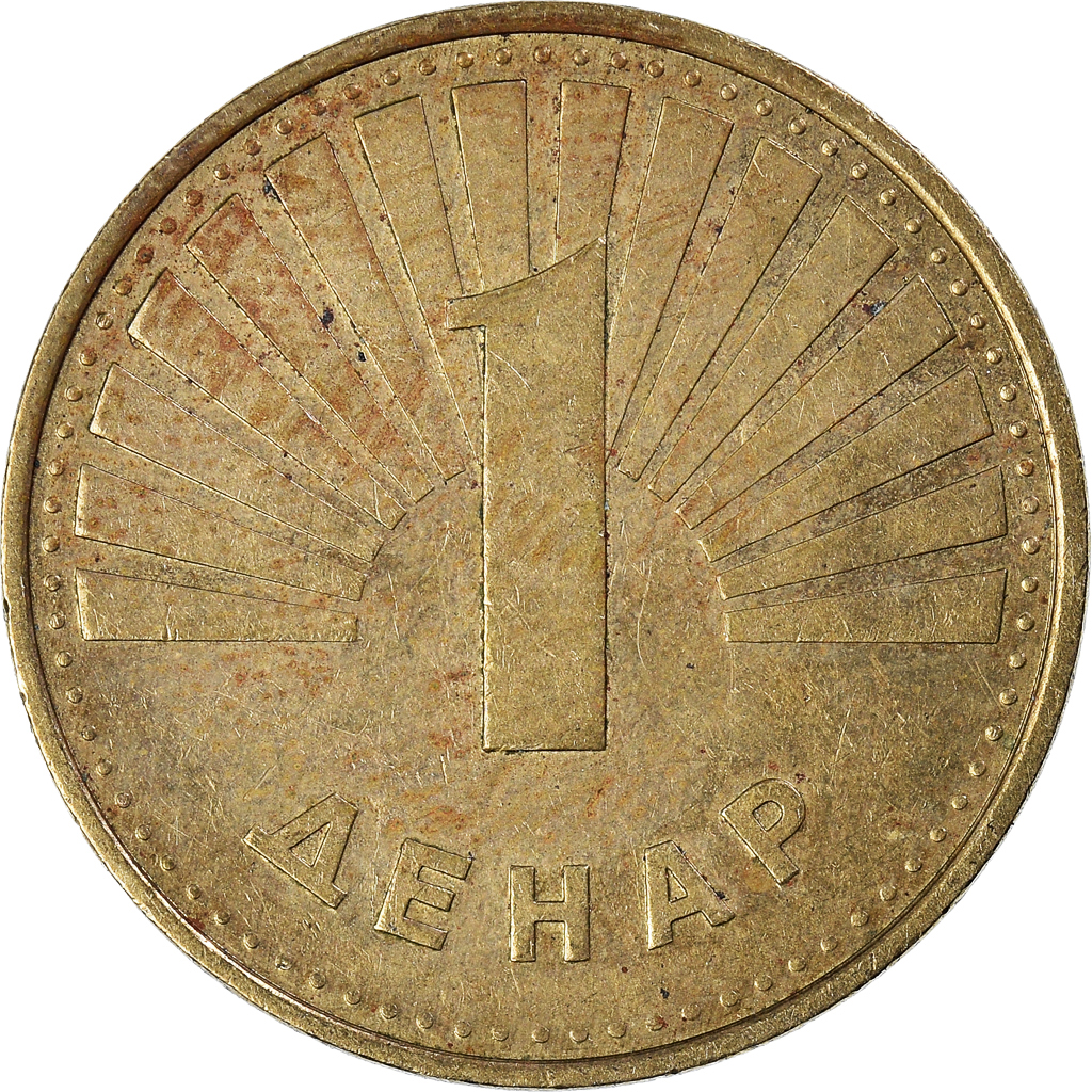 Moneda, Macedonia, Denar, 2008