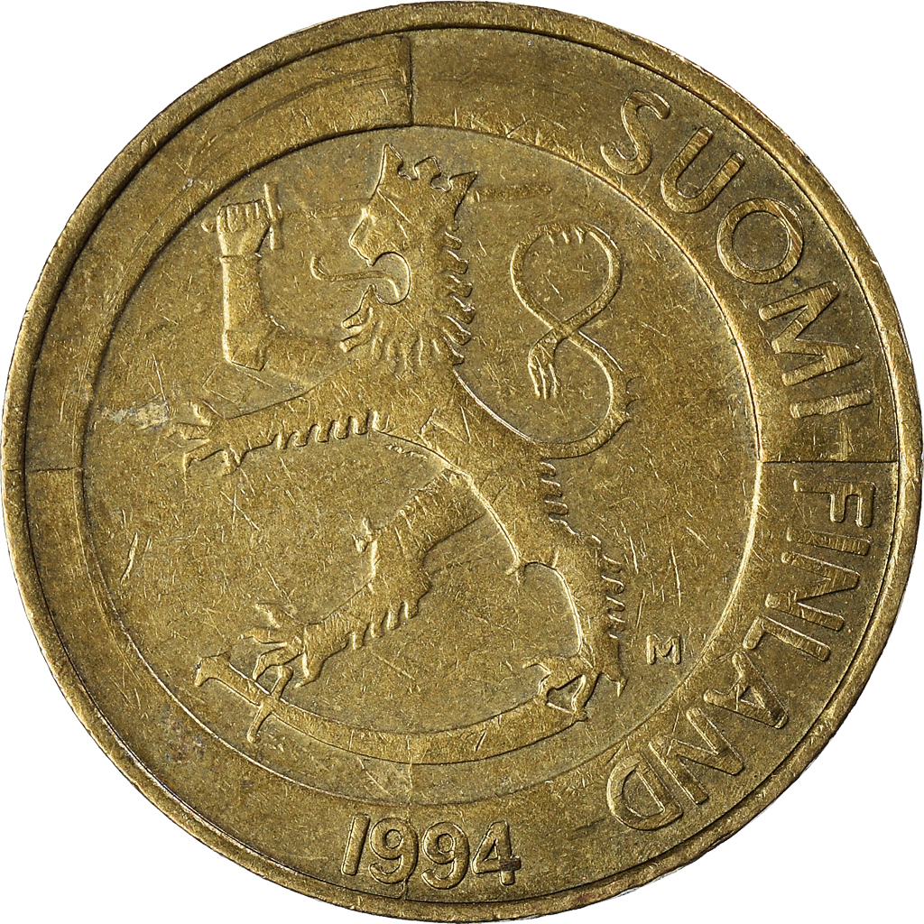 Moneda, Finlandia, Markka, 1994