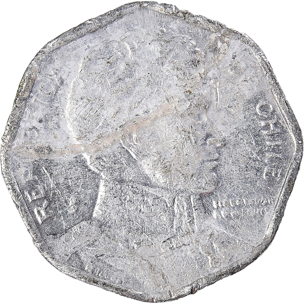Moneda, Chile, Peso, 1992