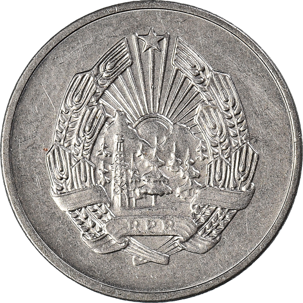 Coin, Romania, 5 Bani, 1963