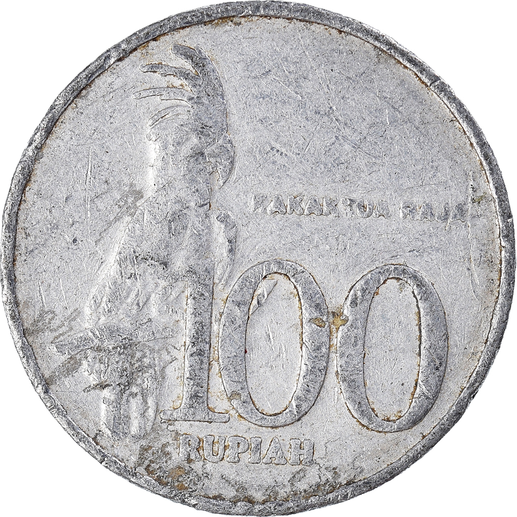 Moneda, Indonesia, 100 Rupiah, 1999