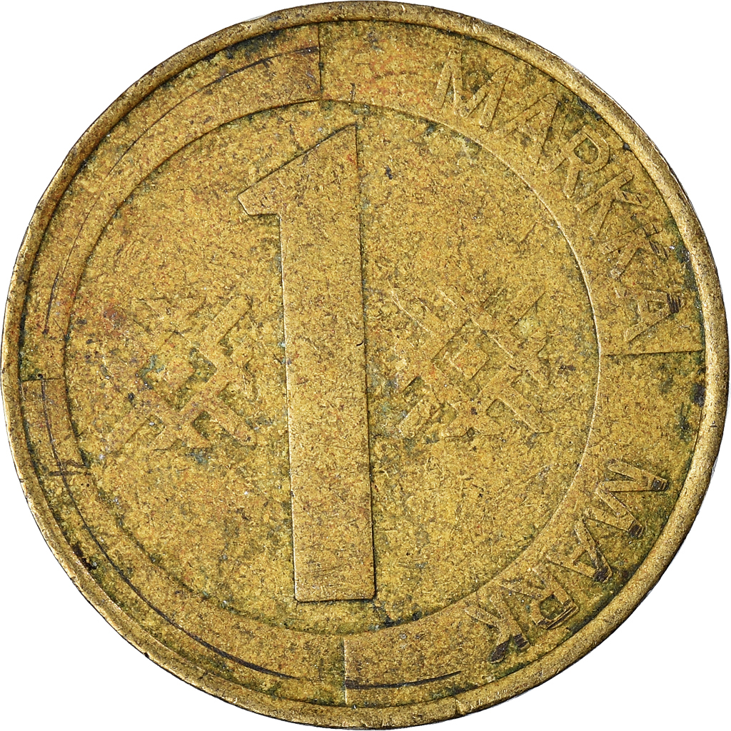 Moneda, Finlandia, Markka, 1996