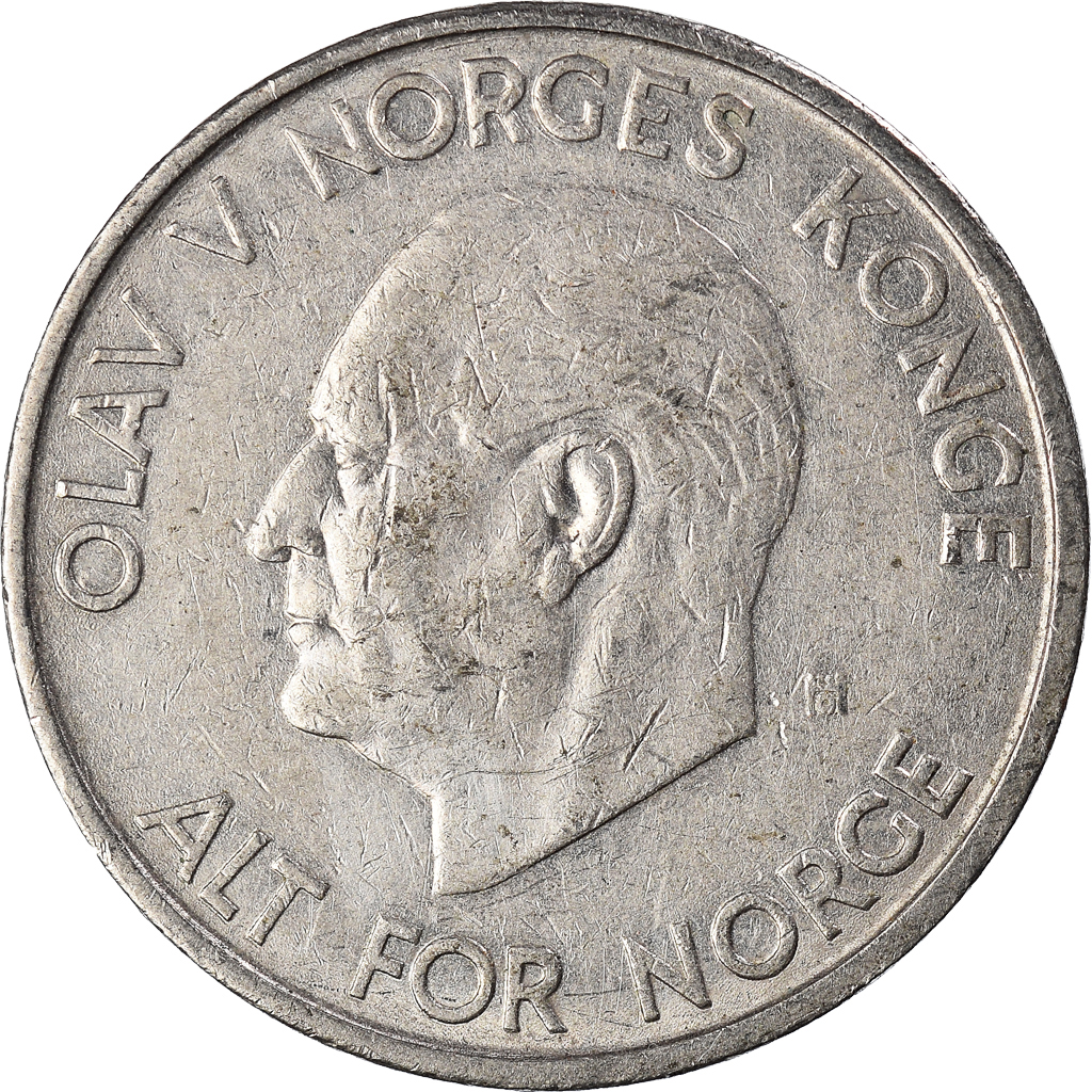 Moneda, Noruega, 5 Kroner, 1963