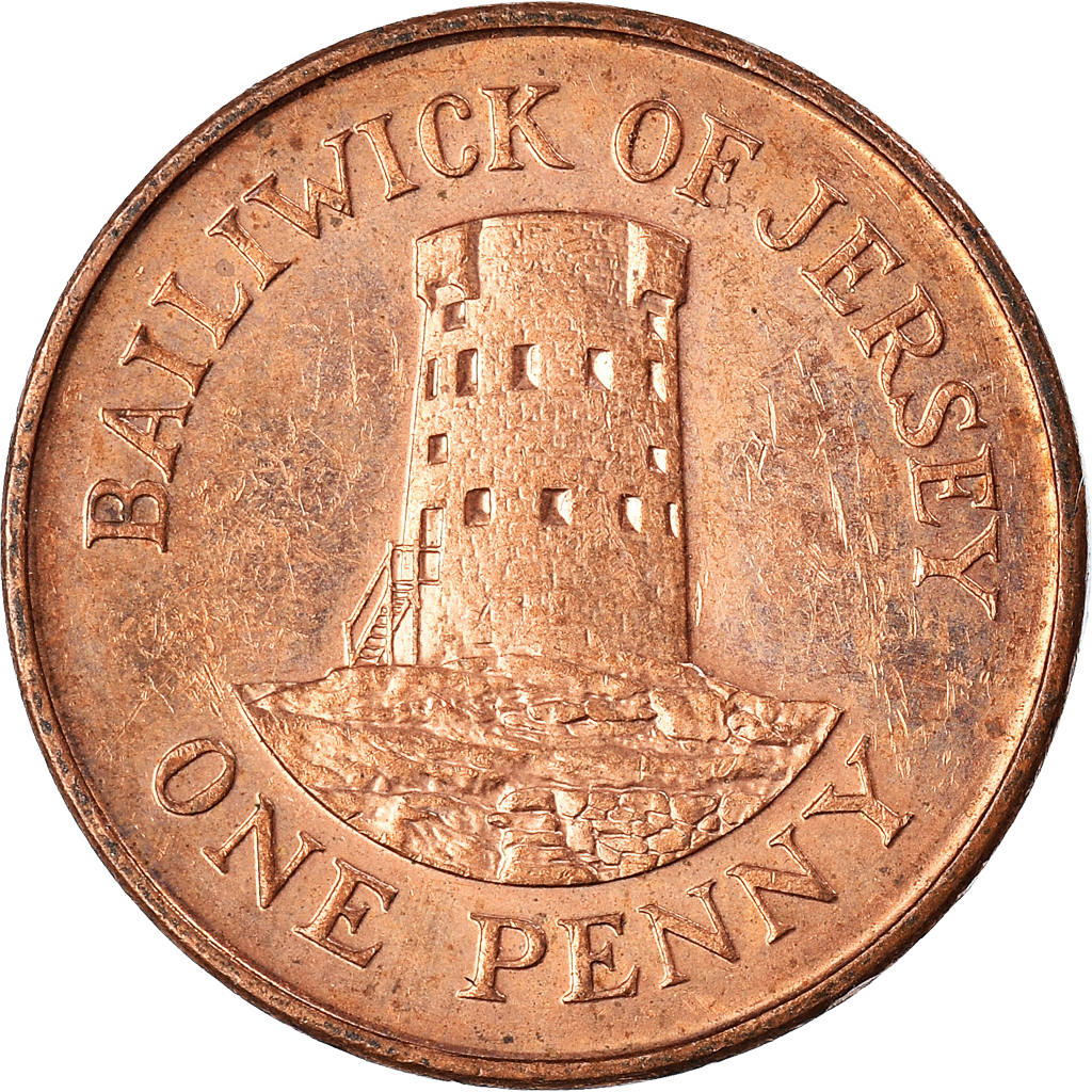 Coin, Jersey, Penny, 2002
