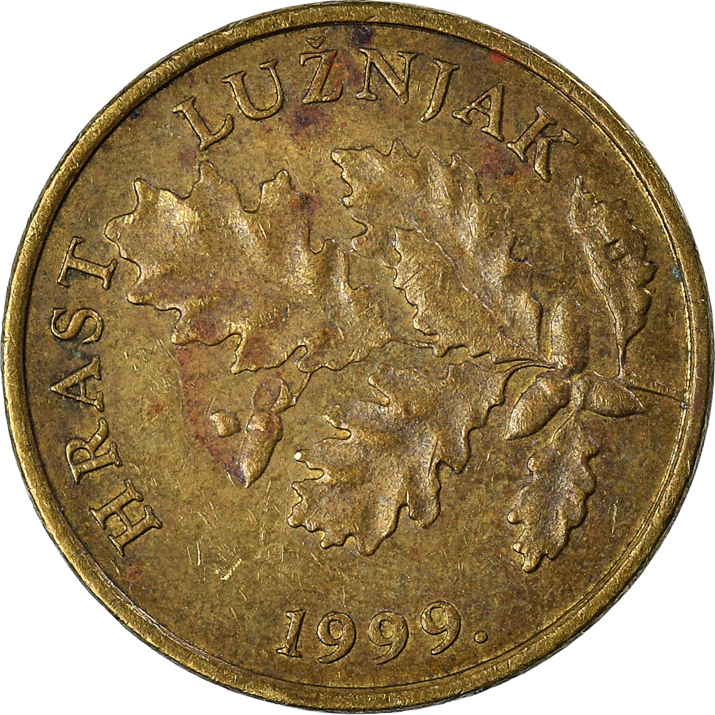 Moneda, Croacia, 5 Lipa, 1999