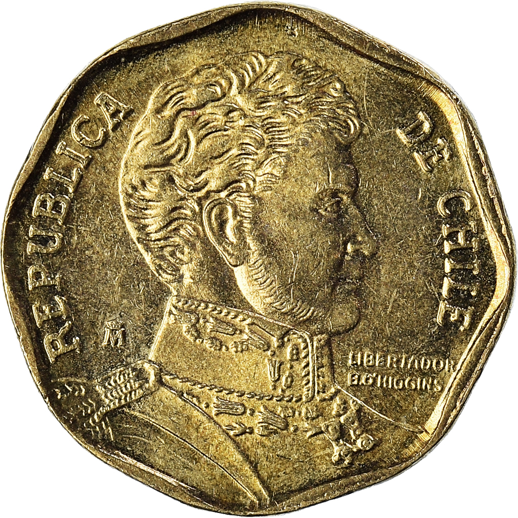 Moneda, Chile, 5 Pesos, 2013