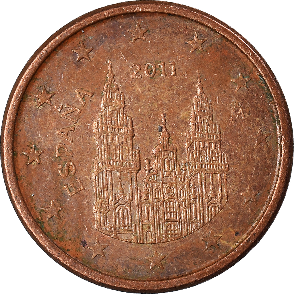 Moneda, España, Euro Cent, 2011