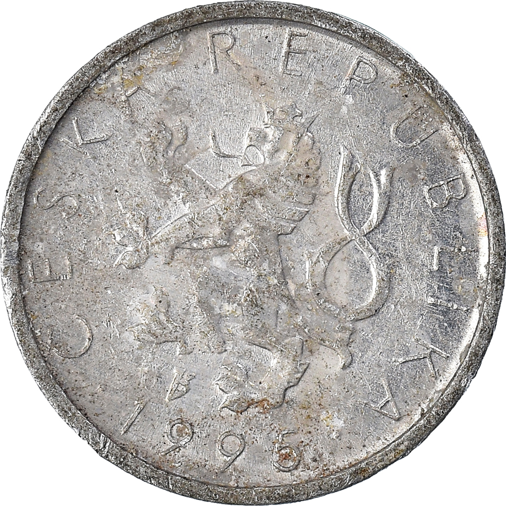 Coin, Czech Republic, 10 Haleru, 1995