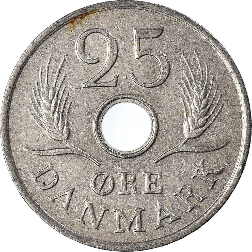 Moneda, Dinamarca, Ore, 1969