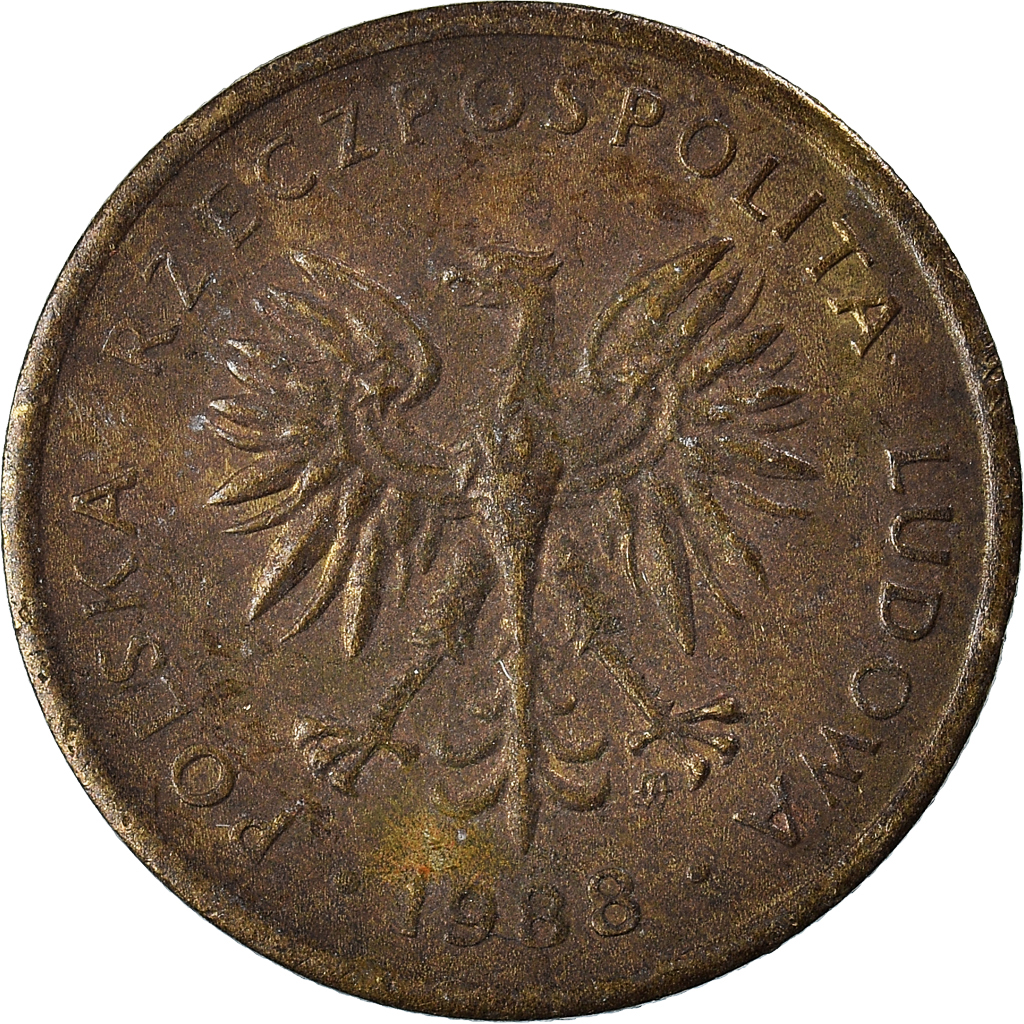 Coin, Poland, 2 Zlote, 1988
