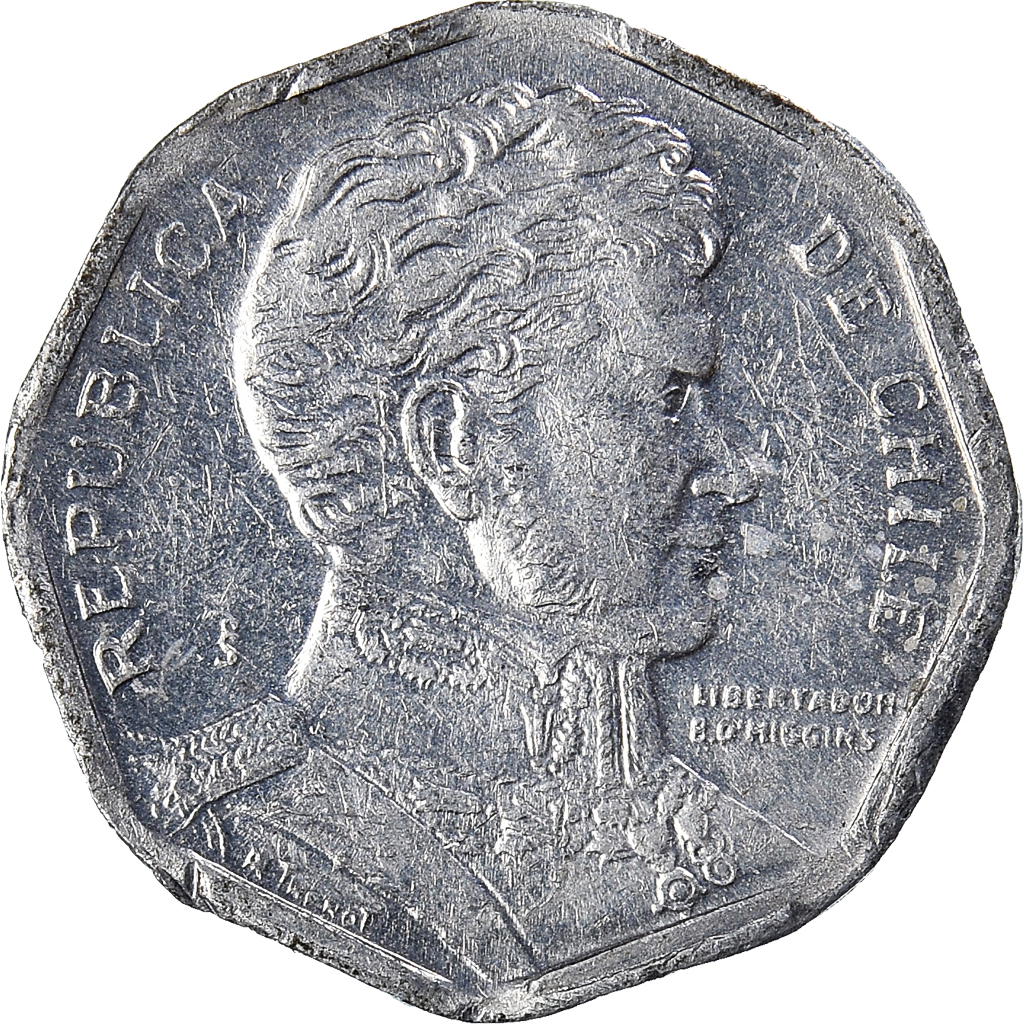 Moneda, Chile, Peso, 1998