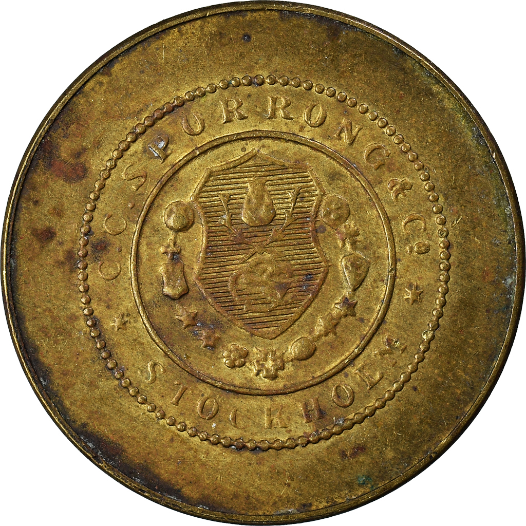 Schweden, betaalpenning, Undated