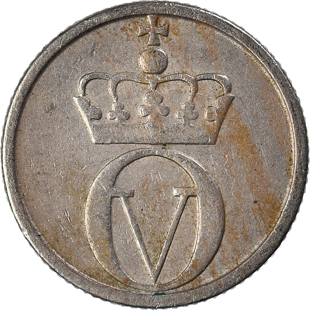 Moneda, Noruega, 10 Öre, 1963