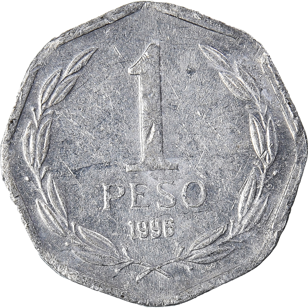 Moneda, Chile, Peso, 1996