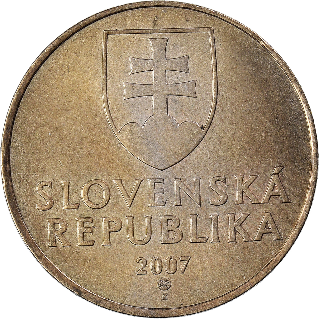 Moneda, Eslovaquia, Koruna, 2007