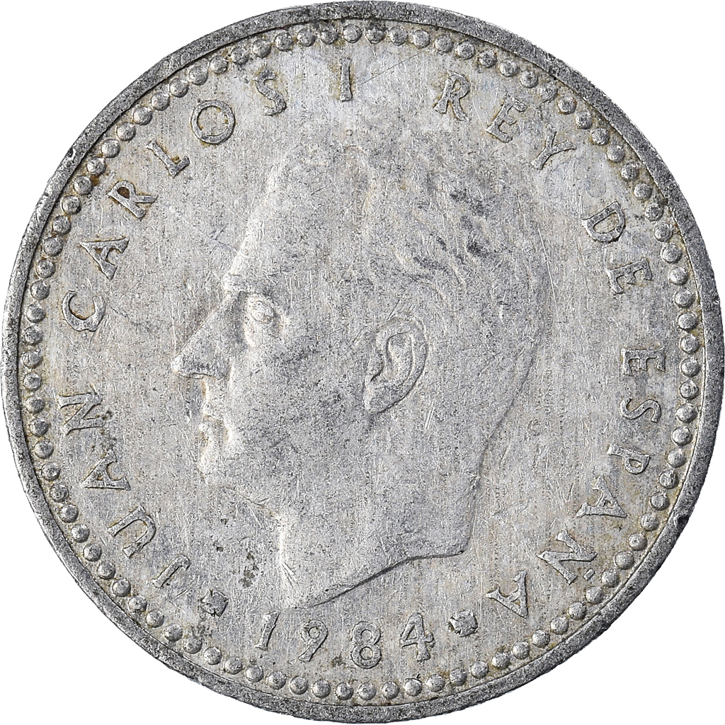 Moneda, España, Peseta, 1984