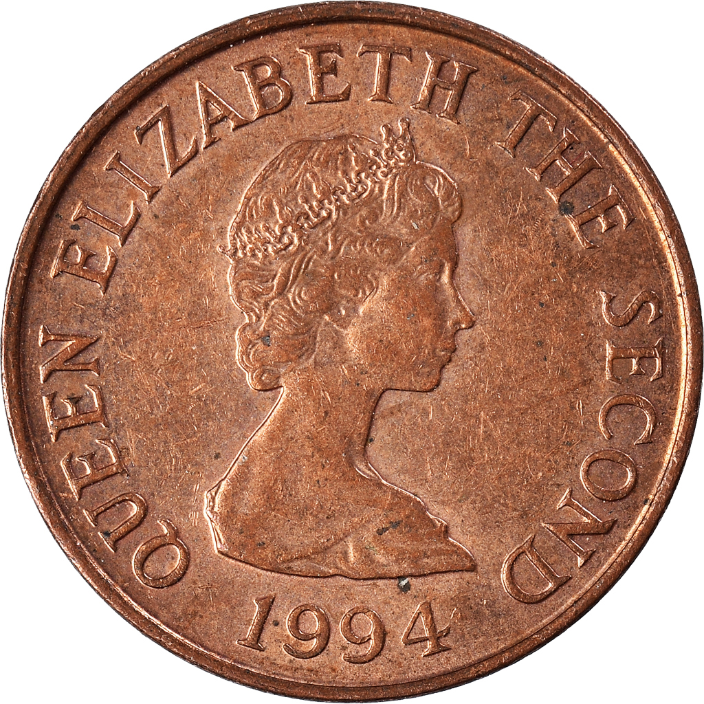 Coin, Jersey, 1 Penny, 1994