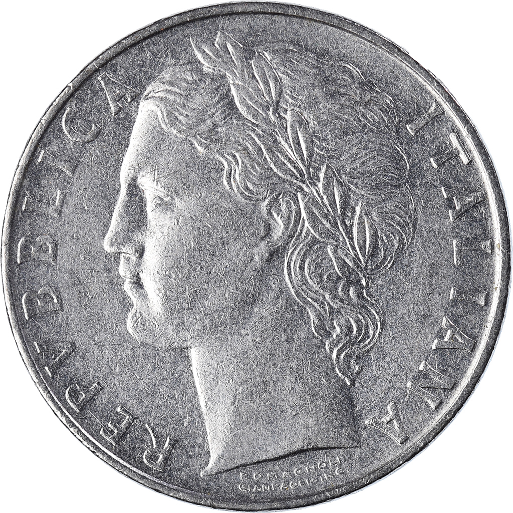 Coin, Italy, 100 Lire, 1973