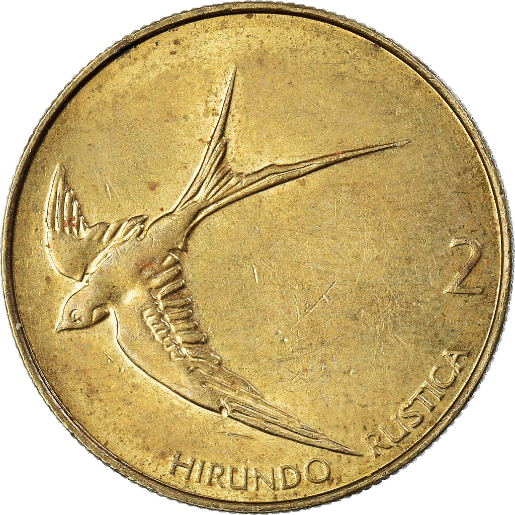 Moneda, Eslovenia, 2 Tolarja, 2004