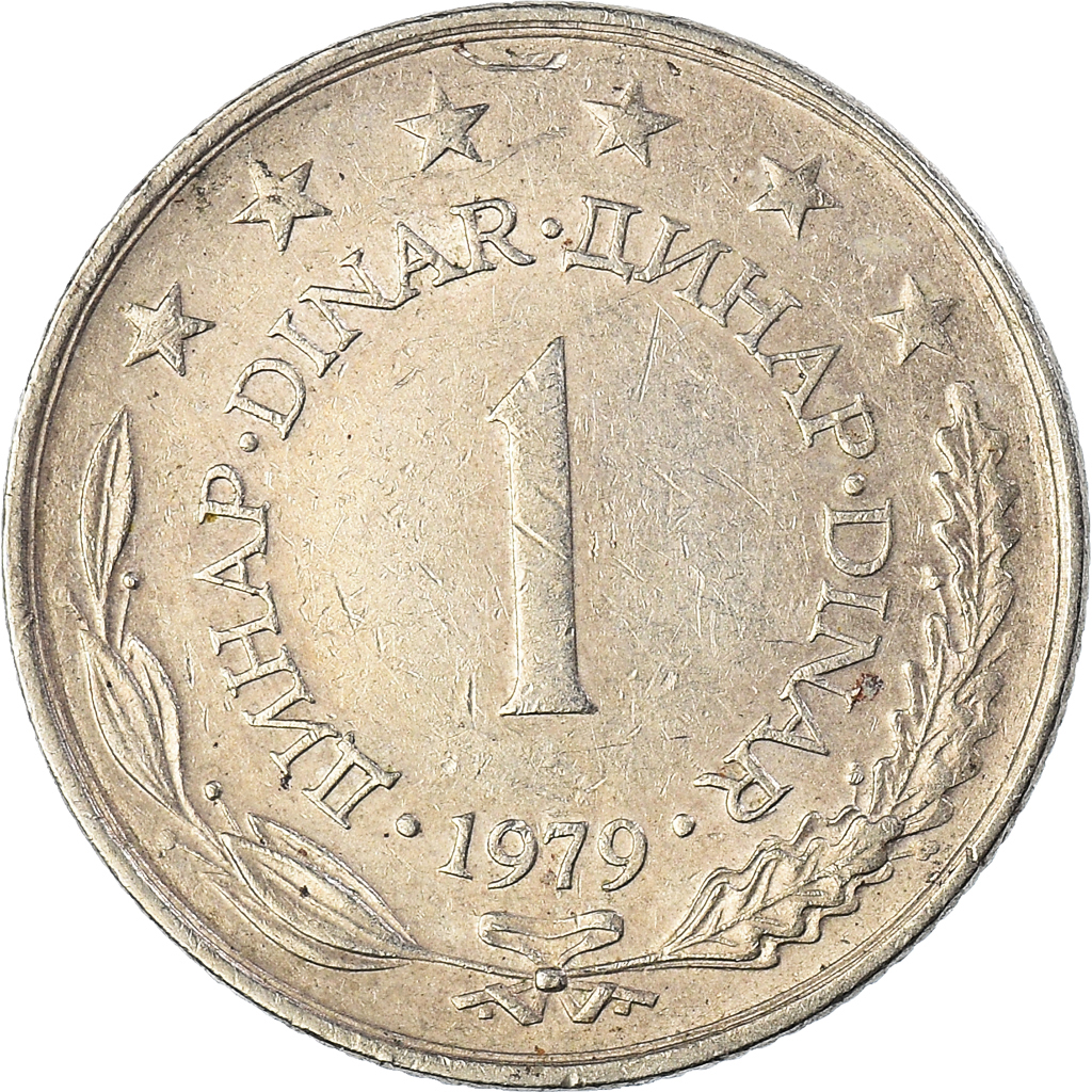 Moneda, Yugoslavia, Dinar, 1979