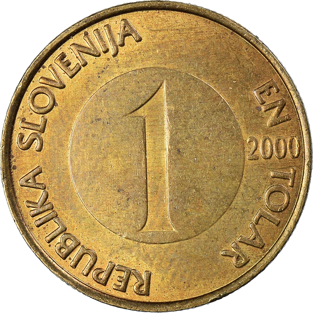 Moneda, Eslovenia, Tolar, 2000